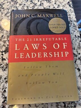 - The 21 Irrefutable Laws of Leadership (Red, Gold, Black)